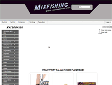 Tablet Screenshot of mixfishing.se